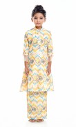 Sierra Kurung Kids in Sunflower Yellow