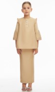 Stasia Kurung Kids in Nude Brown