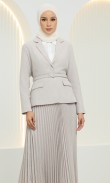 Tihani Suit in Light Grey