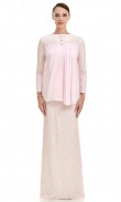 Veelda Kurung in Soft Pink