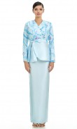 Willma Kurung in Baby Blue