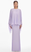 Zaelynn Kurung in Lily Lavender