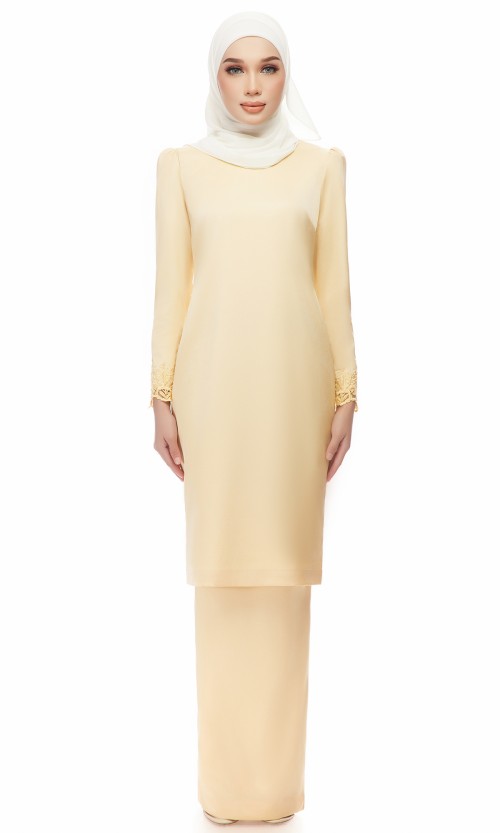 Fedora Kurung 3.0 in Naples Yellow