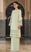 Nameena Kurung in Tea Green