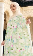 Peony Kaftan in Laurel Green