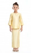 Soleen Kurung Kids in Macaroon Yellow